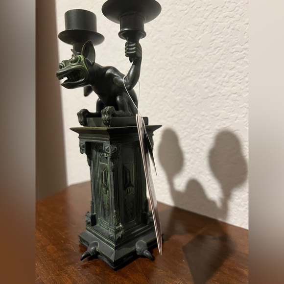 Disney Parks - The Haunted Mansion Gargoyle Candle Stick Holder Candelabra - NWT - Picture 2 of 10